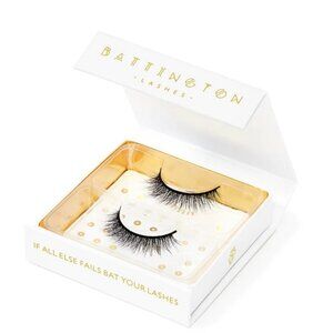 Battington Beauty BNIB Harlow 3D 100% Synthetic Silk Lashes & Mini Lash Glue